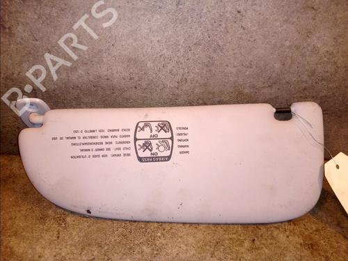 Used Right sun visor PEUGEOT 206 Hatchback (2A/C) 1.9 D (69 hp) 23177480