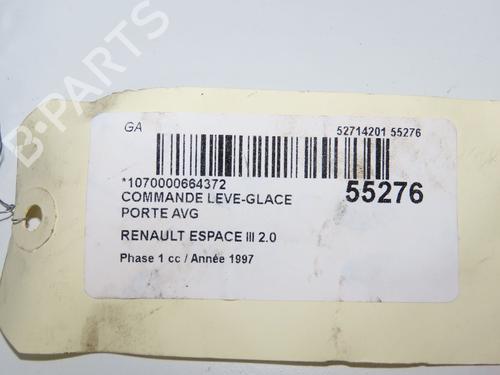 Left front window switch RENAULT ESPACE III (JE0_) 2.0 (JE0A) | BP33681071I27  - Image 5