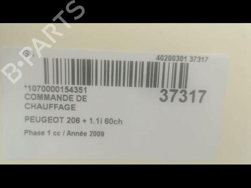 Used Climate control PEUGEOT 206+ (2L_, 2M_) 1.1 (60 hp) 9600897