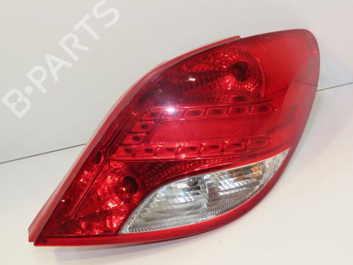 Used Right taillight PEUGEOT 207 (WA_, WC_) 1.6 HDi (92 hp) 28969603