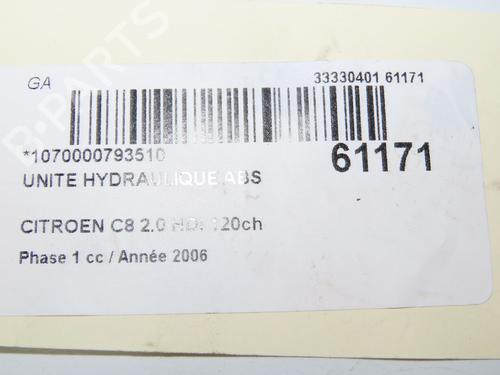 Módulo de ABS CITROËN C8 (EA_, EB_) 2.0 HDi | BP38429110M43 - Image 6