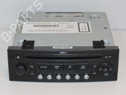 Used Radio PEUGEOT 5008 (0U_, 0E_) 1.6 HDi (110 hp) 19025318