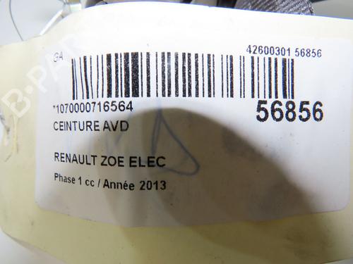 Front right seatbelt RENAULT ZOE (BFM_) ZOE | BP34048957I25 - Image 4