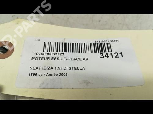 Rear wiper motor SEAT IBIZA III (6L1) 1.9 TDI | BP9595201M102 