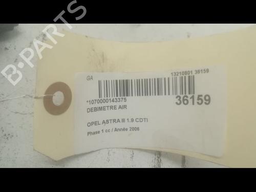 Used Mass air flow sensor OPEL ASTRA H GTC (A04) 1.9 CDTI (L08) (120 hp) 9600147