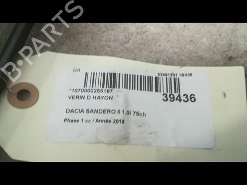 Tailgate lift support DACIA SANDERO II 1.0 SCe 75 (B8JC, B8JD, B8NC) | BP14879863C138 