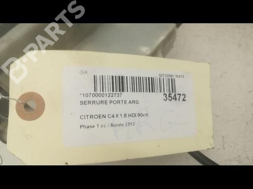 Rear left lock CITROËN C4 II (NC_) 1.6 HDi 90 | BP9598528C100