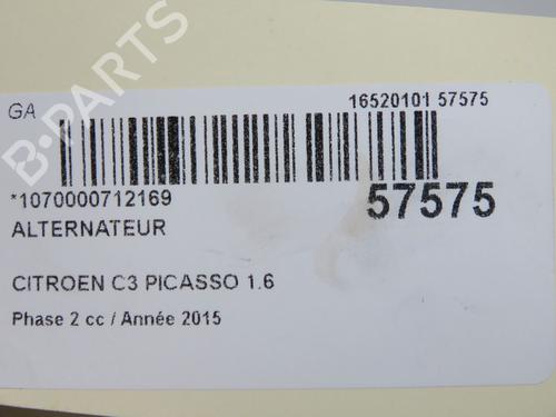 Alternator CITROËN C3 Picasso (SH_) 1.6 HDI 90 | BP36310369M7 - Image 5