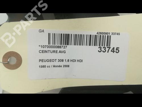Front left belt tensioner PEUGEOT 308 I (4A_, 4C_) 1.6 HDi | BP9596741C87 
