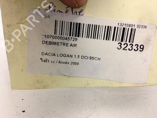 Mass air flow sensor DACIA LOGAN MCV (KS_) 1.5 dCi (KS0W) | BP23171486M95 