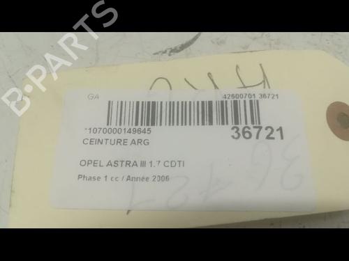 Cinto de segurança traseiro esquerdo Cinto de segurança traseiro esquerdo 9600698 9600698