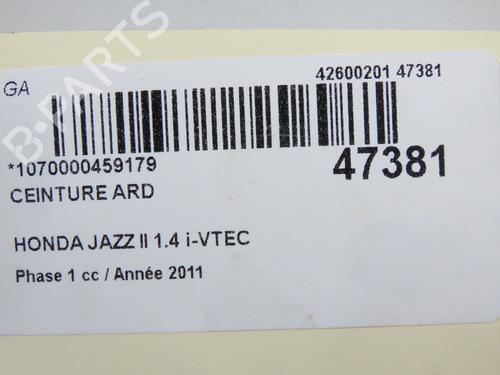 Used Rear right belt tensioner Rear right belt tensioner HONDA JAZZ III (GE_, GG_, GP_, ZA_) 1.3 i (GE6, GG3, GG6) (100 hp) 33222731 33222731
