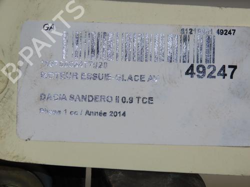 Front wiper motor DACIA SANDERO II TCe 90 (B8M1, B8MA, B8AC) | BP17868761M29 