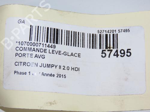 left-front-window-switch-citroen-jumpy-ii-van-2007-2008-2009-2010-2011-2012-2013-2014-2015-2016-32179182 main image