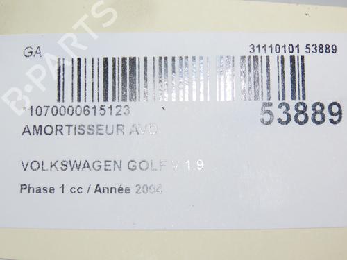 Right front shock absorber VW GOLF V (1K1) 1.9 TDI | BP28829795M17