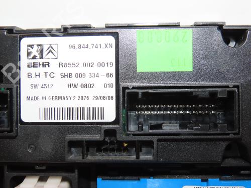 Climate control PEUGEOT 407 SW (6E_, 6D_) 1.6 HDi 110 | BP28830395I5 