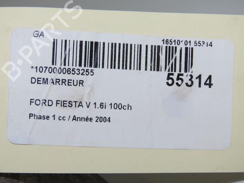 Used Starter FORD FIESTA V (JH_, JD_) 1.6 16V (100 hp) 31274297