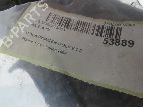 Right front fenders VW GOLF V (1K1) 1.9 TDI | BP28968310C42 