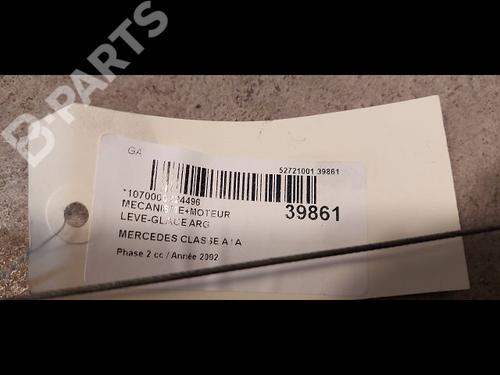 Rear left window mechanism MERCEDES-BENZ A-CLASS (W168) A 170 CDI (168.009, 168.109) | BP9606835C24 