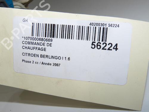 Climate control RENAULT CLIO II Hatchback Van (SB0/1/2_) 1.5 dCi (SB07) | BP31302723I5 - Image 3