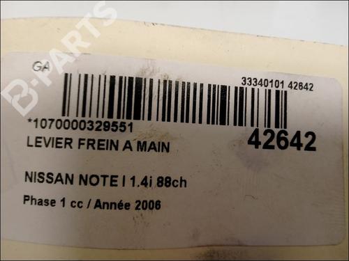 Hand brake NISSAN NOTE (E11, NE11) 1.6 | BP10063507I18 