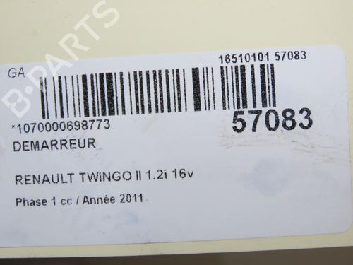 Starter RENAULT TWINGO II (CN0_) 1.2 16V (CN04, CN0B) | BP36395684M8 - Image 7