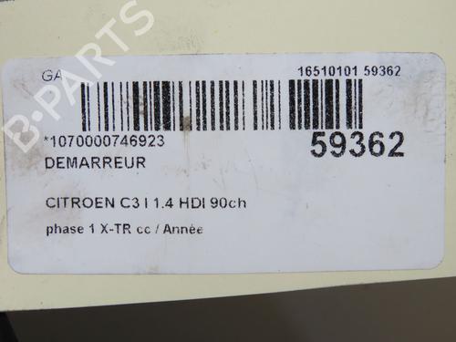 Startmotor Startmotor CITROËN C3 I (FC_, FN_) 1.4 16V HDi (90 hp) 39893793 39893793