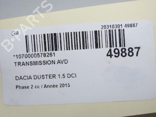 Right front driveshaft DACIA DUSTER (HS_) 1.5 dCi 4x4 | BP33893106M39 - Image 6