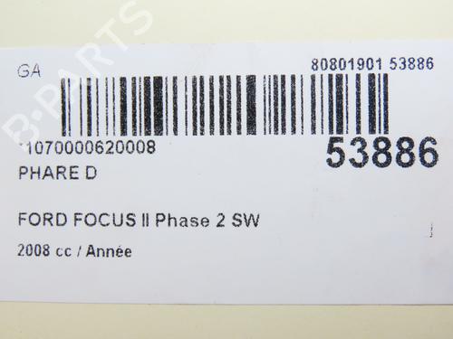 Right headlight FORD FOCUS II Turnier (DA_, FFS, DS) 1.6 TDCi | BP28969423C29 