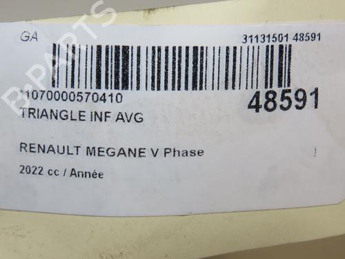 Left front suspension arm RENAULT MEGANE E-TECH SUV EV60 (BNJ1) | BP28801604M12 - Image 5