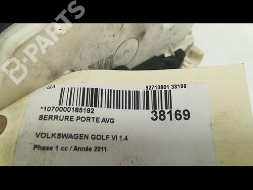 Front left lock VW GOLF VI (5K1) 1.4 | BP9602999C98 