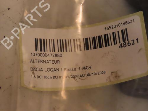 Alternator DACIA LOGAN MCV (KS_) 1.5 dCi (KS0W) | BP33132490M7 - Image 4