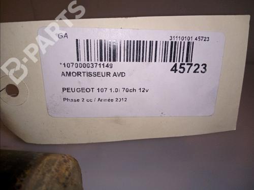 Right front shock absorber PEUGEOT 107 (PM_, PN_) 1.0 | BP11100178M17 