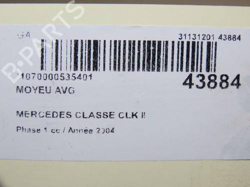 Right front steering knuckle MERCEDES-BENZ CLK (C209) CLK 270 CDI (209.316) | BP18351409M26 