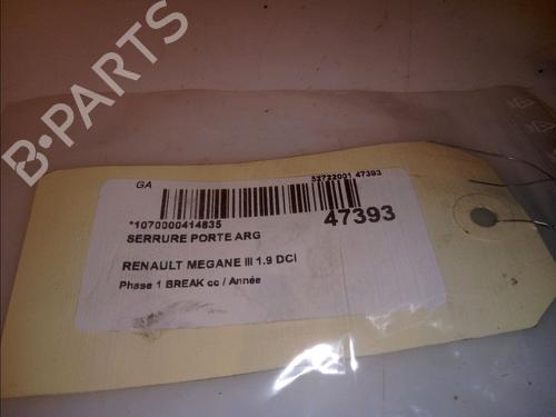 Rear left lock RENAULT MEGANE III Grandtour (KZ0/1) 1.9 dCi (KZ0J, KZ0N, KZ1S) | BP14951746C100 