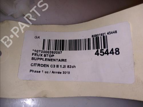 Used Third brake light CITROËN C3 III (SX) 1.2 PureTech 82 (83 hp) 11104510
