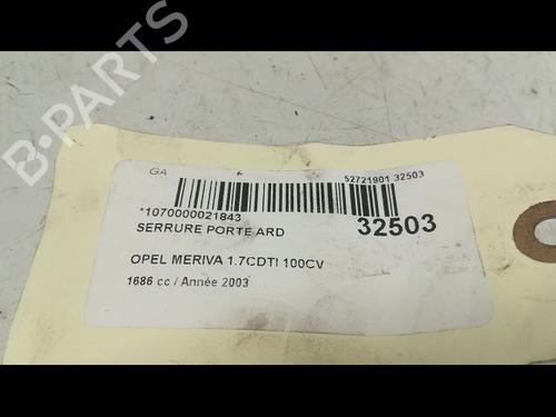 rear-right-lock-opel-meriva-a-mpv-x03-17-cdti-e75-13154794-2003-2004-2005-2006-2007-2008-2009-2010-9592767 main image