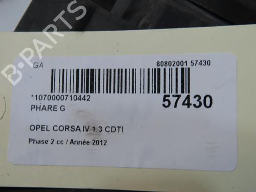Left headlight OPEL CORSA D (S07) 1.3 CDTI (L08, L68) | BP36396267C28 - Image 2