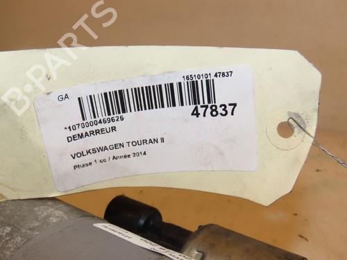 Used Starter VW TOURAN (1T3) 1.6 TDI (105 hp) 16572739