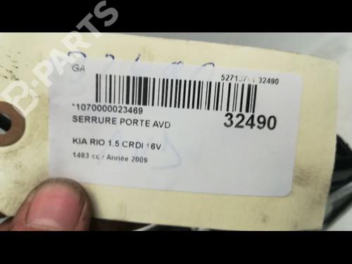 Front right lock KIA RIO II (JB) 1.5 CRDi | BP9592809C97 