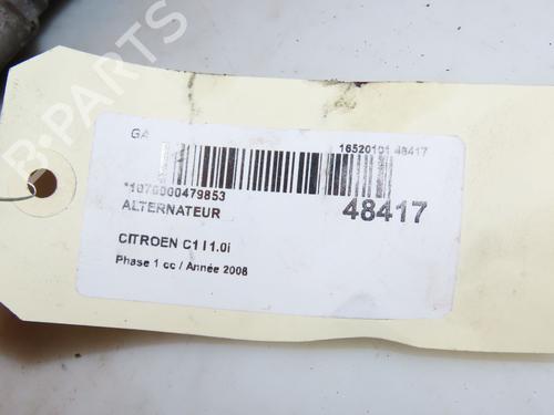 Alternator CITROËN C1 (PM_, PN_) 1.0 | BP16586352M7 