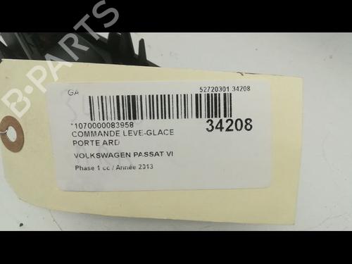 Used Right rear window switch Right rear window switch VW PASSAT B7 Variant (365) 2.0 TDI (140 hp) 9596442 9596442