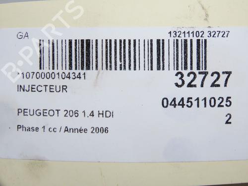 Injektor für Injektor PEUGEOT 206 Hatchback (2A/C) [1998-2012] 34498036 34498036