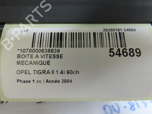 Used Gearbox OPEL TIGRA TwinTop (X04) 1.4 (R97) (90 hp) 31324630
