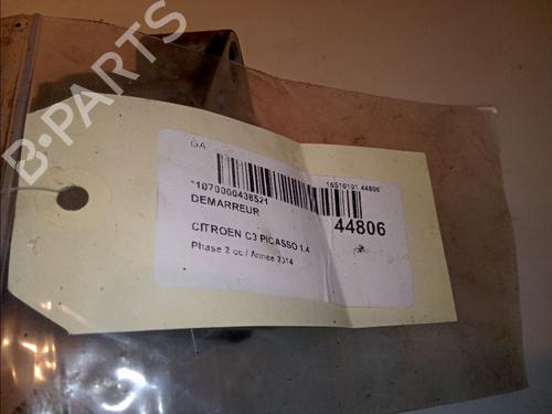 Used Starter Starter CITROËN C3 Picasso (SH_) 1.4 VTi 95 (SH8FSC, SH8FP0, SH8FP6) (95 hp) 13362665 13362665