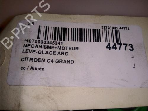 Used Rear left window mechanism Rear left window mechanism CITROËN C4 Grand Picasso II (DA_, DE_) 1.2 THP 130 (130 hp) 12065720 12065720