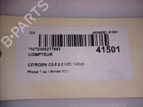 Used Instrument cluster CITROËN C5 III (RD_) 2.0 HDi 140 (RDRHF8, RDRHFA, RDRHA8, RDRHAJ) (140 hp) 11101277