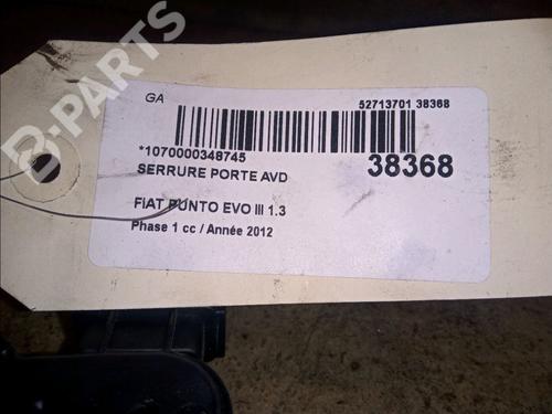 Front right lock FIAT GRANDE PUNTO (199_) 1.3 D Multijet | BP9832183C97 