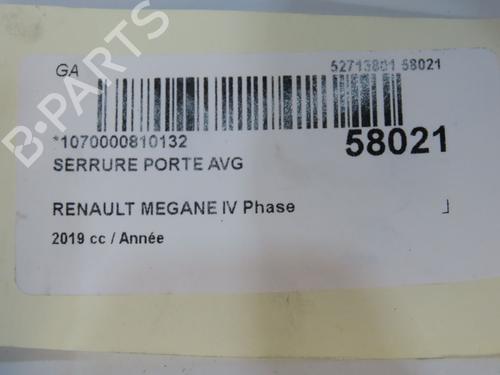 Front left lock RENAULT MEGANE IV Hatchback (B9A/M/N_) 1.3 TCe 140 (B9NB) | BP39013448C98 - Image 6