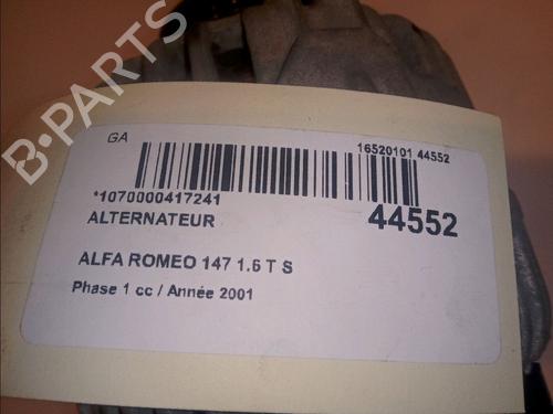 Used Alternator ALFA ROMEO 147 (937_) 1.6 16V T.SPARK (937.AXA1A, 937.AXB1A, 937.BXB1A) (120 hp) 23172077